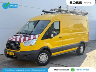 Ford Transit 350 2.0 TDCI 130PK Elektrisch Imperiaal Volledige Carval Inbouw Airco Cruise Control Camera Navigatie Standkachel Parkeersensoren voor achter