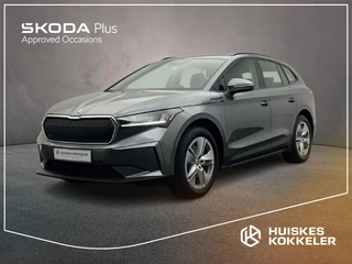 Skoda Enyaq iV 60 180pk Automaat Trekhaak, Cruise control, Achteruitrijcamera, LED koplampen, Stoelverwarming, Parkeersensoren, Navigatie, App connect