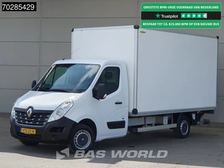 Renault Master 130PK Laadklep Bakwagen Airco Euro6 Meubelbak Koffer 21m3 Airco