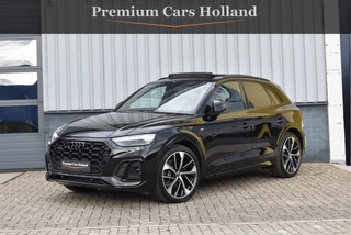 Audi Q5 50 TFSI e S-Line 299 Pk Pano Luchtvering Sfeer Keyless Matrix Led Leder SQ5 21 Inch