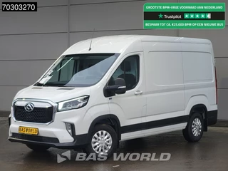 Maxus eDeliver 9 Elektrisch 256km WLTP 52kWh L2H2 204pk ACC LED Airco Camera Parkeersensoren v+a Airco Cruise control