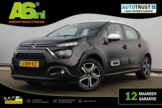 Citroen C3 1.2 PureTech Feel Navigatie Carplay Android Climate Cruise Control Rijstrooksensor Parkeersensor All-season banden!