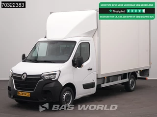 Renault Master 145PK Laadklep Bakwagen LED Navi Airco Cruise Euro6 Meubelbak Koffer Airco Cruise control