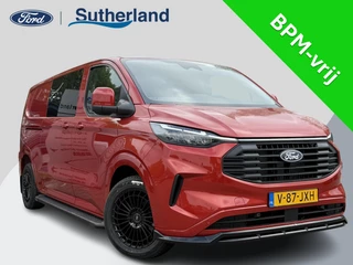 Ford Transit Custom 300 2.0 TDCI L2H1 Limited DC | SCI | 136pk | Artisan Red | Dubbele Cabine | Trekhaak | Dubbele Schuifdeur | Bijrijdersstoel | Sidesteps | Bumperpakket | Zwarte velgen  | Stoelverwarming | Camera