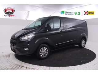 Ford Transit Custom 320 2.0 TDCI L2H1 Limited DC 170Pk, 5 Pers. Leer, 2x schuifdeur