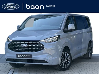 Hoofdafbeelding Ford Tourneo Custom Ford Tourneo Custom 2.5 Plug-IN Hybrid 233 PK L1H1 Titanium X | Incl. BTW & BPM | 8 Persoons | Elektr. Schuifdeuren | Digitale binnenspiegel | Trekhaak | Leer | B&O | Adaptive Cruise C. |