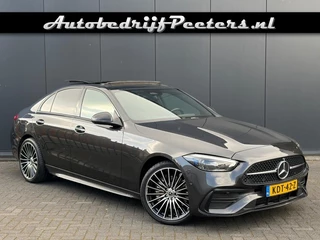 Mercedes-Benz C-Klasse C 300 e AMG Night Pano Leder HUD Sfeerlicht Memory Digital Light Camera MBUX