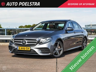 Mercedes-Benz E-klasse 220 d AMG Line Panoramadak Multibeam LED Distronic Autopilot Leder Sfeerverlichting Camera Apple CarPlay Android Auto