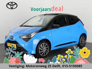 Hoofdafbeelding Toyota Aygo Toyota Aygo 1.0 VVT-i X CABRIOLET BITONE AUTOMAAT BIJNA 2020.AIRCO.CARPLAY NAVIGATIE.GARANTIE TOT 10-2029