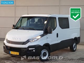 Iveco Daily 35S16 Automaat Dubbel Cabine L2H1 Airco Cruise 3500kg trekhaak Laag dak Doka Mixto 5m3 Airco Dubbel cabine Trekhaak Cruise control