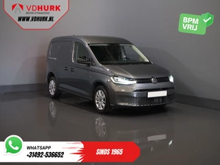 Volkswagen Caddy Cargo 2.0 TDI 125 pk DSG Aut. Style BPM VRIJ! LED/ Adapt.Cruise/ Standkachel/ Stoelverw./ Carplay/ Camera/ PDC/ LMV/ Trekhaak/ Airco