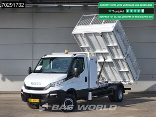 Iveco Daily 72C18 3.0L Open Laadbak met Kist Dubbellucht 3,5t Trekhaak Airco Cruise Euro6 Pritsche Pickup Open Box Airco Trekhaak Cruise control