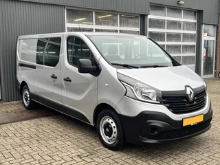 Renault Trafic 1.6 dCi T29 L2H1 DC Marge Btw / Bpm vrij Airco Cruise controle Navigatie 5-Persoons Dubbele cabine Euro 6 Lang Verlengde wielbasis 1e eigenaar Ex overheid