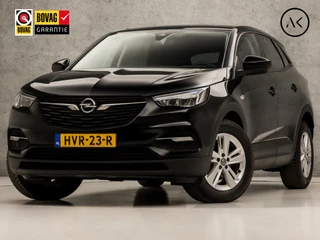 Opel Grandland X 1.2 Turbo Sport Automaat (APPLE CARPLAY, GROOT NAVI, GETINT GLAS, PARKEERSENSOREN, SPORTSTOELEN, CRUISE, LANE ASSIST, NIEUWE APK, NIEUWSTAAT)