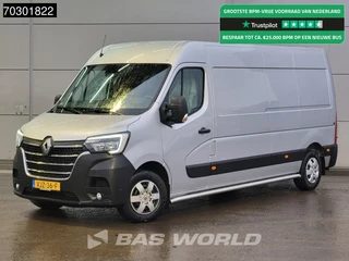 Renault Master 135PK L3H2 Trekhaak LED Navi Airco Cruise Camera Parkeersensoren v+a APK 03-2026 Euro6 L3 Airco Trekhaak Cruise control
