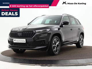 Skoda Kodiaq 1.5 TSI 150pk DSG Sportline Business 7p. · Camera · Elek. Trekhaak · Apple/Android Car Play · Elek. Bestuurdersstoel · 19'' Inch · Garantie t/m 06-06-2027 of 100.000km