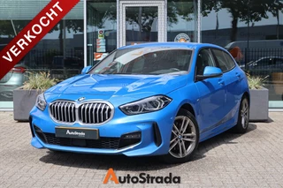 BMW 1-Serie (f40) 118i M-Sport 136pk | Misano | LED | Sfeer | Carplay | Navi | Climate | Cruise | Afneembare trekhaak |