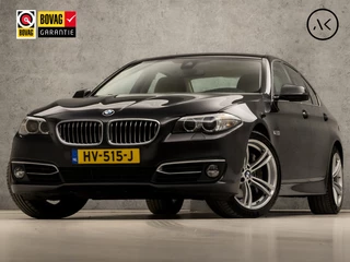 BMW 5 Serie 535i High Executive 306Pk Automaat (VIRTUAL COCKPIT, 6 CILINDER, GROOT NAVI, MEMORY SEATS, LEDER, STOELVERWARMING, CAMERA, HARMAN/KARDON, XENON, NIEUWE APK, NIEUWSTAAT)