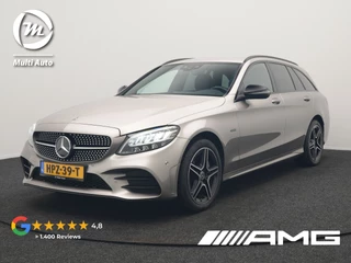 Mercedes-Benz C-Klasse Estate 300 e Business Solution AMG Plug In Hybrid 320pk PHEV | Trekhaak af Fabriek | Adaptive Cruise | Alcantara Sportstoelen Verwarmd | Apple Carplay | Camera | BLIS | 18"L.M |