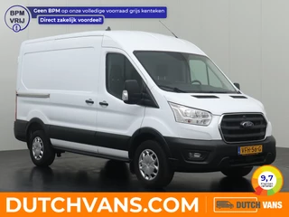 Ford Transit 2.0TDCI 130PK L2H2 | Navigatie | Camera | Trekhaak 2800Kg | Airco | 3-Persoons