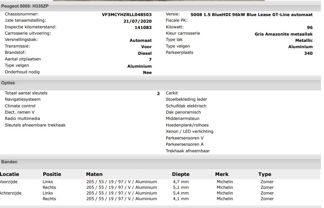 Hoofdafbeelding Peugeot 5008