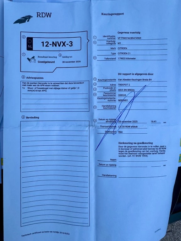 Hoofdafbeelding Citroën C1