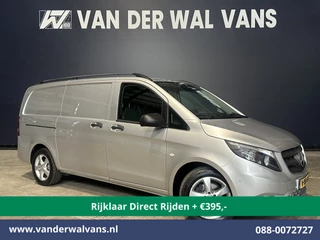 Mercedes-Benz Vito 114 CDI 7G-Tronic Automaat L2H1 Euro6 *Rijklaar * Airco | Camera | 2500KG Trekhaak | 17"LMV Parkeersensoren, Navigatie, Cruisecontrol, Licht metalen velgen, Bijrijdersbank, Dakrails
