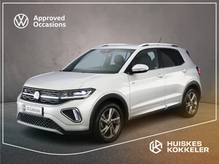 Hoofdafbeelding Volkswagen T-Cross Volkswagen T-Cross R-Line 1.0 TSI 115pk DSG Automaat Adaptive cruise control, Navigatie, Achteruitrijcamera, Stoelverwarming, Airco, DAB, Radio, App connect, LED verlichting