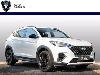 Hoofdafbeelding Hyundai Tucson Hyundai Tucson 1.6 T-GDI N-Line 4X4 Navi Keyless Cruise Clima Stoelverw. Camera 19''LM