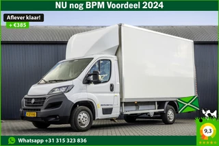 Fiat Ducato **2.3 MultiJet Bakwagen met laadklep | 141 PK | Euro 6 | Cruise | Camera | Airco | Navigatie**