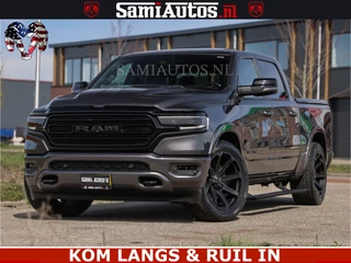 Dodge Ram Pick-Up LIMITED | 5.7 V8 HEMI 402PK | TUFF WIELEN | MEEST VOLLE LIMITED | PRACHTIGE KLEUR GRANITE CRYSTAL PEARL | CREW CAB | DUBBELE CABINE DC 5 PERSOONS | CREW CAB 5 PERSOONS | DUBBELE CABINE DC | MEEST ROYALE EN COMFORTABELE BEDRIJFSAUTO | HEAD-UP | LUCHTVERING | RONDOM CAMERA | MWK KLEP | PANORAMA DAK |