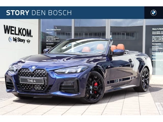 BMW 4 Serie Cabrio 430i xDrive High Executive M Sport Automaat / Air Collar / M Adaptief onderstel / Parking Assistant Plus / Adaptieve LED / Live Cockpit Professional / Comfort Access