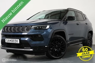 Hoofdafbeelding Jeep Compass Jeep Compass 1.3 PHEV T4 ''S'' Autom. 4WD Navi 240 Pk - NAVI-CAMERA-LEER