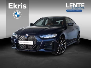 BMW 4 Serie Gran Coupé | M440i | High Executive | M Sportpakket | Glazen schuif-/kanteldak | 20 inch | Driving Assistent Professional | Trekhaak | Harman Kardon | Head Up Display | Lentevoordeel