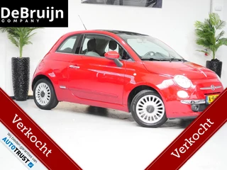 Fiat 500 1.2 Lounge | Pano | Airco | Bluetooth | Nieuwe APK