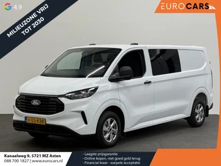Ford Transit Custom 300 2.0 TDCI L2H1 Trend NM Automaat Dubbele Cabine Airco Cruise Navi PDC Camera Carplay