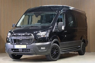 Ford Transit 350 2.0 TDCI L3H2 DC | 6-Zitter | Dubbel Cabine | CarPlay | Navigatie | Blind Spot | Stoelverwarming | Camera | DAB | Cruise control | Trekhaak | PDC V+A | BPM Vrij