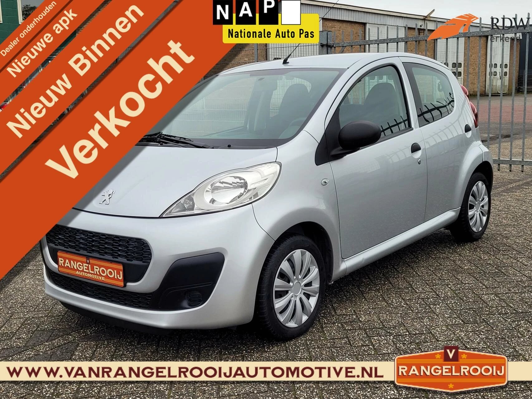 Hoofdafbeelding Peugeot 107