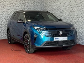 Hoofdafbeelding Peugeot 5008 Peugeot 5008 1.2 HYBRID 145 GT 7PERS OPENDAK STOEL/STUUR VERW. ELEK.KLEP LED