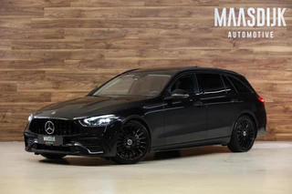 Mercedes C180 Estate AMG|Pano|ACC|Burmester|Dodehoek|Camera|