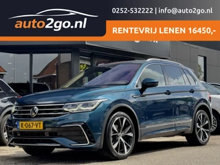 Volkswagen Tiguan 1.5 TSI AUT7 3X R-LINE PANODAK VOL-LEDER 20 INCH-LMV NAVI CAMERA DIGI-DASH APPLE-CARPLAY LED PDC