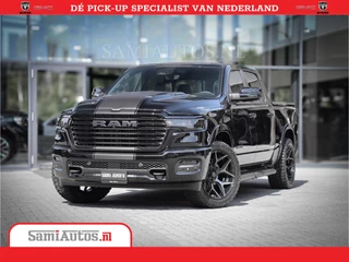 Dodge Ram 1500 Laramie Night | Face Lift | 420Pk 636 Nn | Extra Groot Scherm + Passagiers Scherm | Comfortabele Dubbele Cabine met Royale 5 Zitplaatsen | BPM vrij | Nu Leverbaar uit Voorraad | Voorraad Nr  2220 - 5039