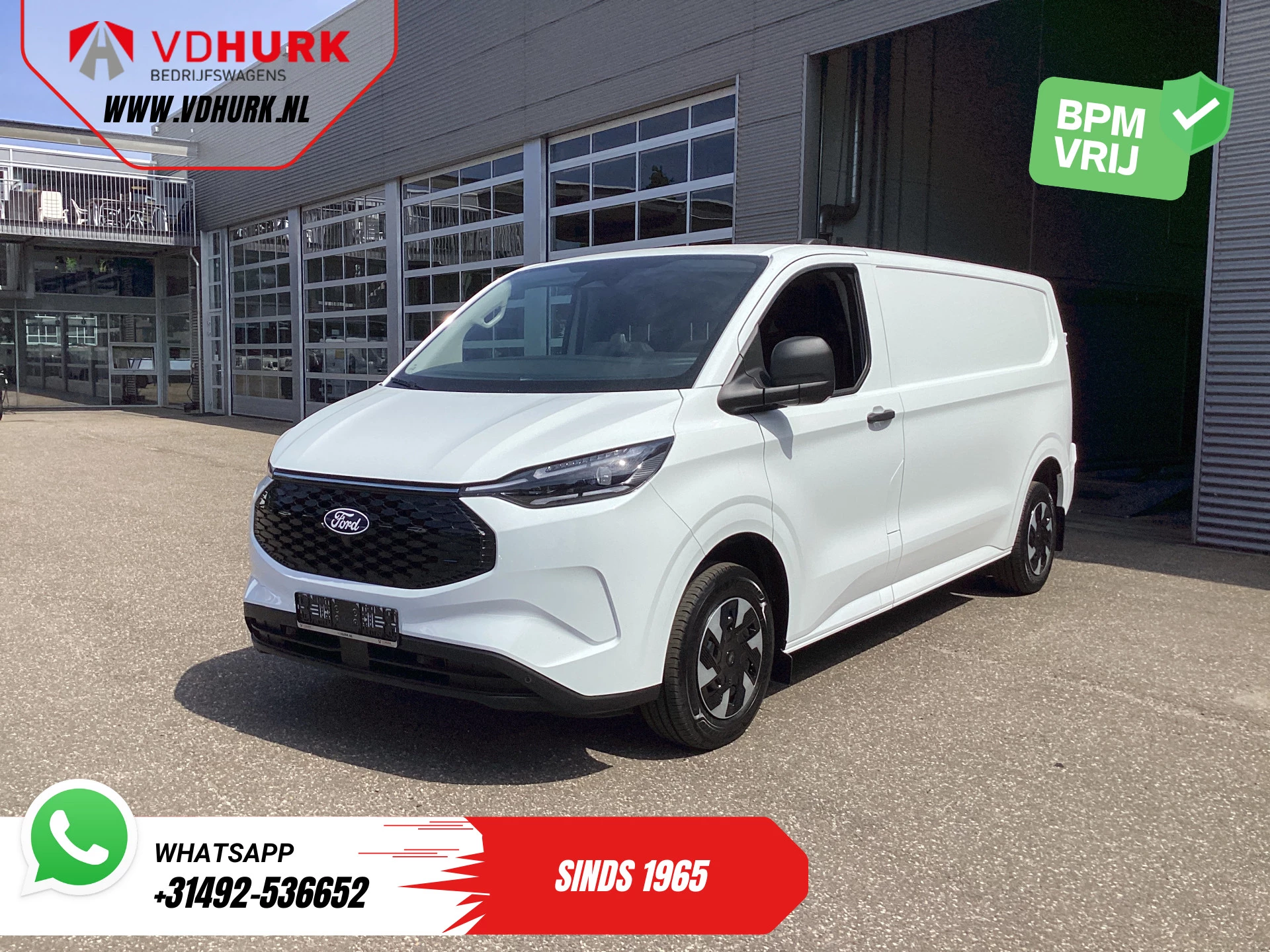 Hoofdafbeelding Ford E-Transit Custom