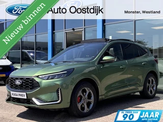 Ford Kuga 2.5 PHEV ST-Line X 243PK Panodak Winterpack Adaptieve Cruise AGR-Stoelen B&O Full-LED 360-Camera Elek. Achterklep Keyless Climate Privacy Glass *2100KG Trekgewicht*