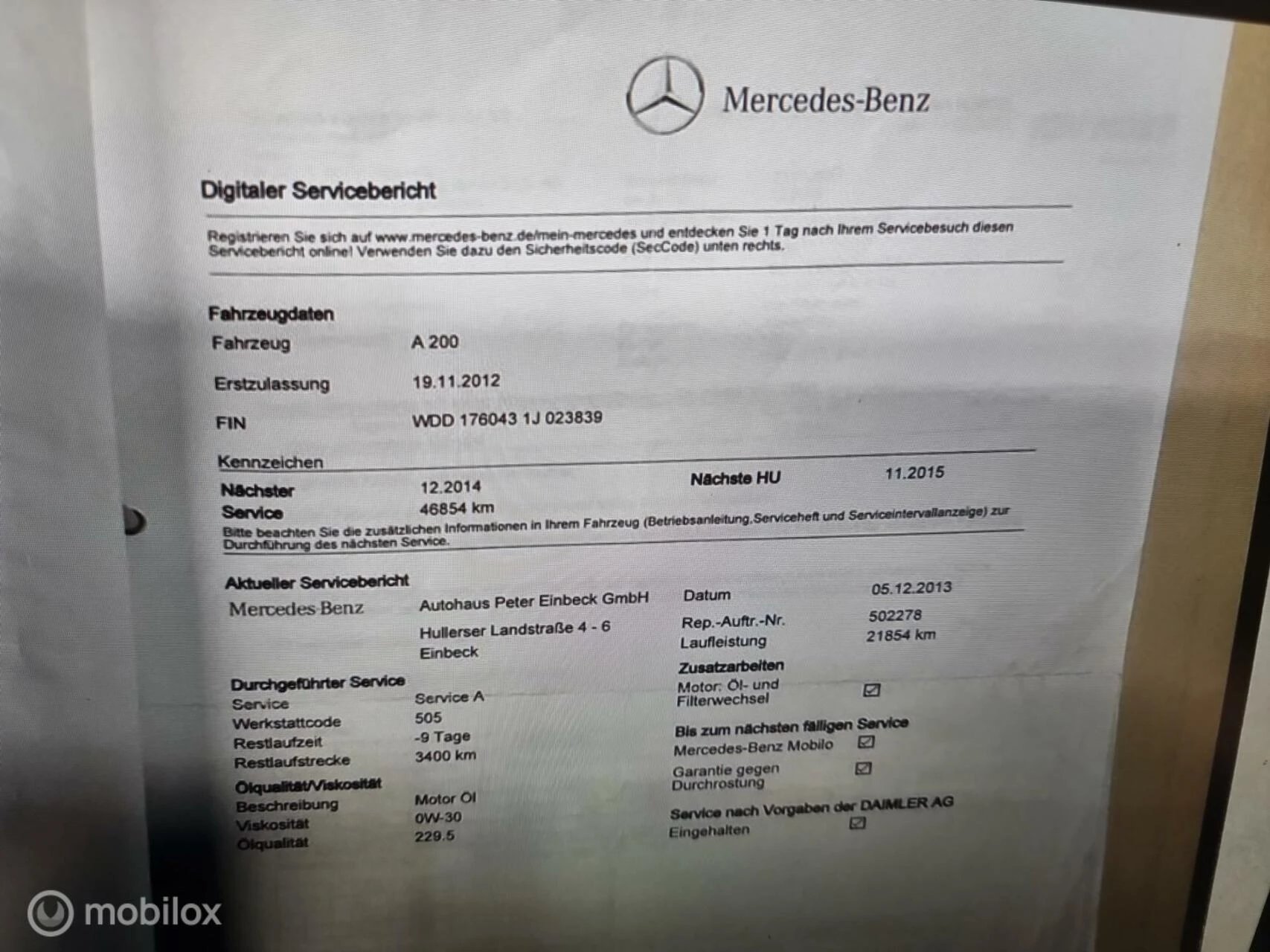 Hoofdafbeelding Mercedes-Benz A-Klasse