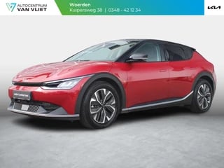 Kia EV6 Air 58 kWh  | Clima | Adapt. Cruise | LED | Carplay | Camera | Stoel-/Stuurverwarming | Zwart Dak | SEPP Subsidie € 2.000,- beschikbaar