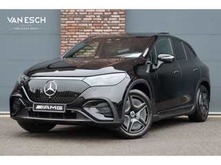 Hoofdafbeelding Mercedes-Benz EQE Mercedes-Benz EQE SUV 350+ AMG Line 96 kWh | Airmatic | Hyperscreen | Achterasbesturing | Distronic+ | Massage | Trekhaak | Burmester | HUD | Stoelventilatie | Verwarmd Stuurwiel | Digital Light | Leder | 22kW |