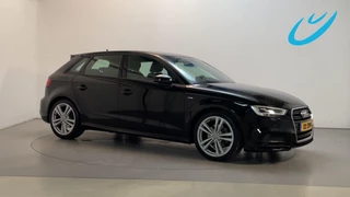 Audi A3 Sportback 30 TFSI Sport S Line Edition LED Leder-Stof Navigatie Parkeersensoren