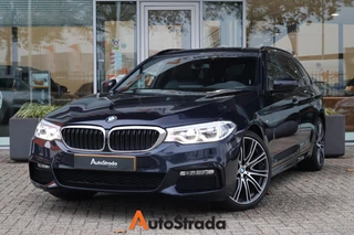 BMW 5-Serie Touring (g31) 520i M-Sport 184pk Aut. | Harman Kardon | Trekhaak | Leder Interieur | Memory seats 