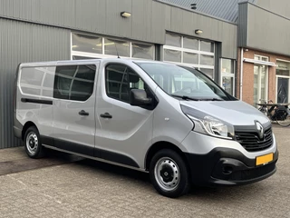 Renault Trafic 1.6 dCi L2H1 DC Marge Btw /Bpm vrij Airco Cruise controle Navigatie Dubbele cabine 1e eigenaar Euro 6 Ex overheids auto Lange wielbasis Geen btw meer betalen